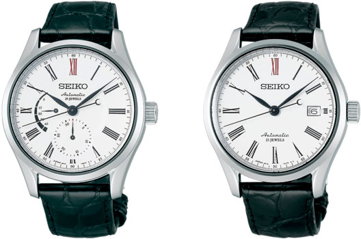 часы Presage 100th Anniversary Enamel Dial (Ref. SARW005 и Ref. SARX011) от Seiko