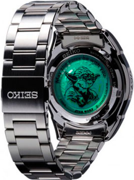 задняя сторона часов Seiko Yoda