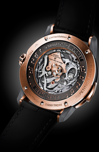 задняя сторона часов Soprano Tourbillon minute repeater задняя сторона часов Soprano Tourbillon minute repeater