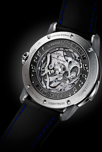задняя сторона часов Soprano Tourbillon minute repeater задняя сторона часов Soprano Tourbillon minute repeater