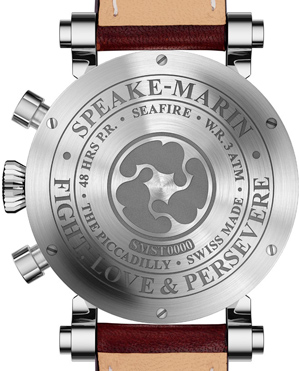 задняя сторона часов Speake-Marin Spirit Seafire