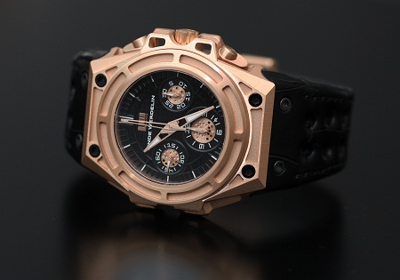 дайверские часы Oktopus II Double Date Titanium Blue