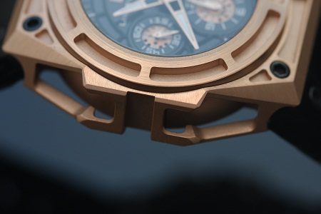дайверские часы Oktopus II Double Date Titanium Blue