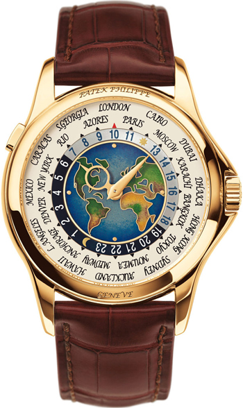 Некоторые модели часов Patek Philippe абсолютно уникальны, они продаются на аукционах за огромные деньги - Patek Philippe’s Platinum World Time