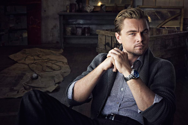 Леонардо Ди Каприо с часами Limited Edition «Leonardo Dicaprio» Link Calibre 16 Chronograph