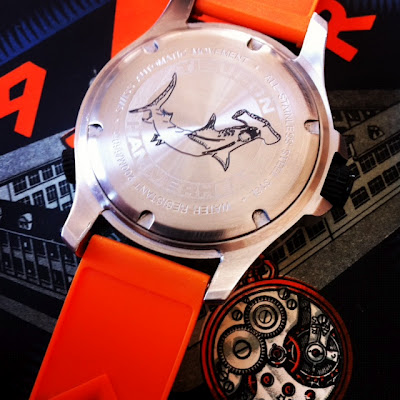 задняя сторона часов HammerHead Diver задняя сторона часов HammerHead Diver