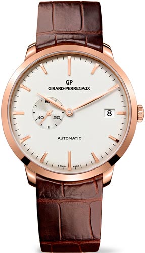 часы Girard-Perregaux 1966 Small Seconds and Date (Ref.49543-52-131-BKBA)