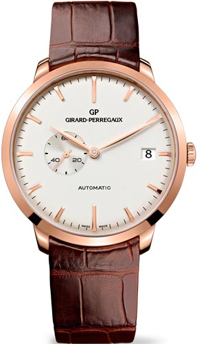  Girard-Perregaux 1966 Small Seconds and Date (Ref.49543-52-131-BKBA)