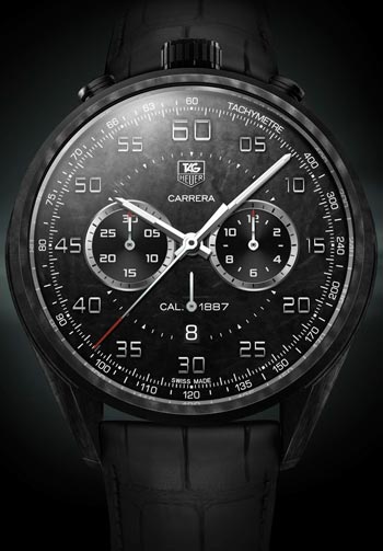 часы Carerra Carbon Matrix Composite Concepr Chronograph