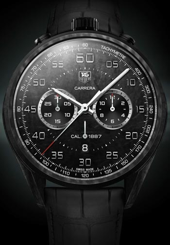  Carerra Carbon Matrix Composite Concepr Chronograph