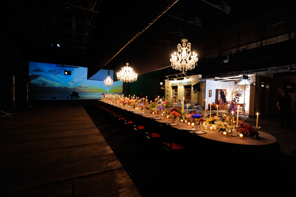 The table at Teatro n°5 CinecittЕ