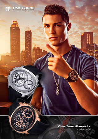 Криштиану Роналду в рекламе Time Force Криштиану Роналду в рекламе Time Force