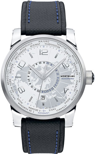 Часы Montblanc TimeWalker World-Time Hemispheres Northern