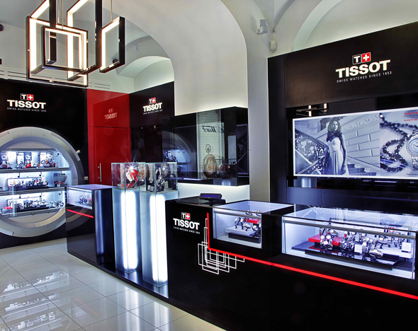 Новый бутик Tissot в ГУМ-е