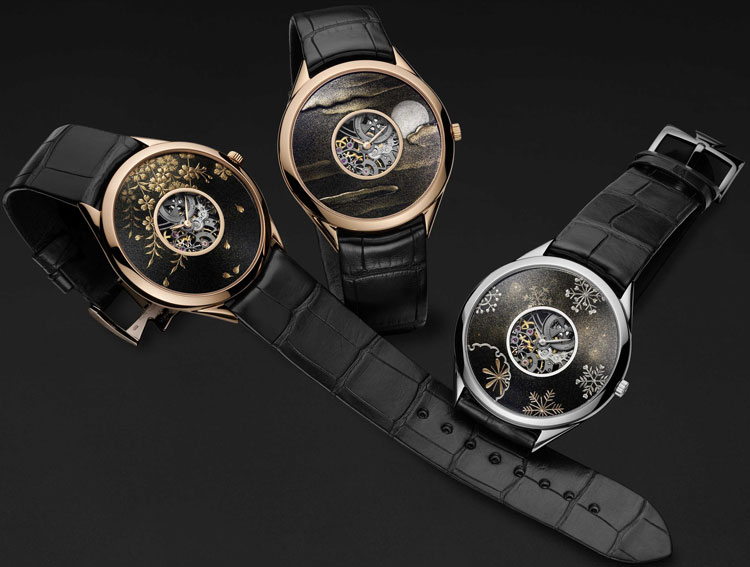 часы Métiers d’Art – La symbolique des laques (ref. 33222/000R-9704, ref. 33222/000R-9701 и ref.33222/000G-9706)