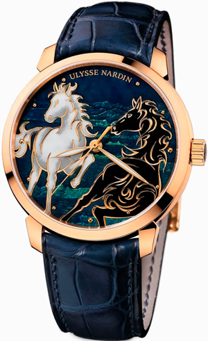 Часы Ulysse Nardin Classico Horse (Ref. 8156-111-CHEV_V5)