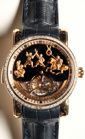 Часы Genghis Kahn Westminster Carillon Tourbillon Jaquemarts Minute Repeater от Ulysse Nardin