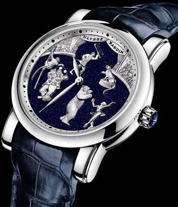 Часы Ulysse Nardin Minute Repeater Circus Aventurine 740-88