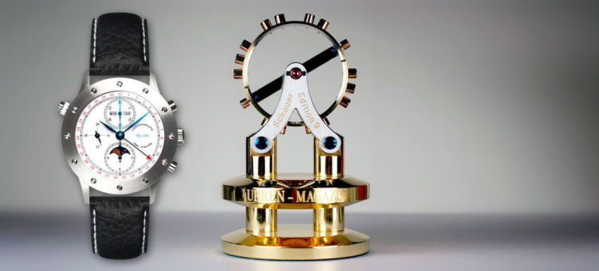 часы Schauer Chronograph Edition 09 получили премию Goldene Unruh 2002