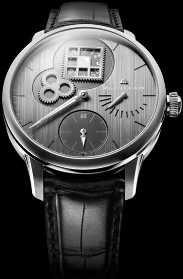 Без часов Maurice Lacroix Masterpiece Regulateur Roue Carree Леонид Парфенов просто не выходит из дома!