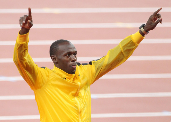 Usain Bolt в часах Hublot King Power “Usain Bolt” edition