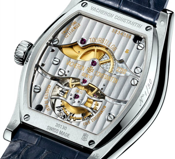 задняя сторона часов Vacheron Constantin Malte Tourbillon Collection Excellence Platine (Ref. 30130/000P-9876)