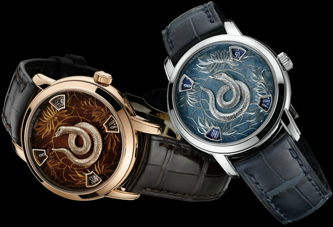 часы Vacheron Constantin Year of the Snake ((Ref. 86073/000R-9751) и (Ref. 86073/000P-9752))