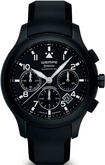 часы Zeitmeister Fliegeruhr Keramik Chronograph от Wempe часы Zeitmeister Fliegeruhr Keramik Chronograph от Wempe