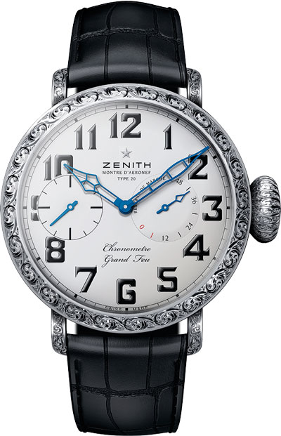 часы Pilot Type 20 Grand Feu with Sapphire Case от Zenith
