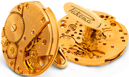 Запонки “Brut golden” Запонки “Brut golden”