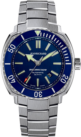 Дайверские часы Aquascope Blue Diver от JeanRichard