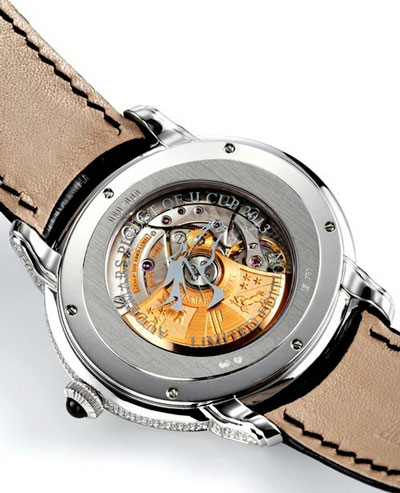 задняя сторона часов Audemars Piguet Millenary QEII Cup 2013 Limited Edition