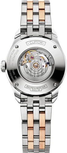 задняя сторона часов Baume & Mercier Clifton (Ref. 10152)