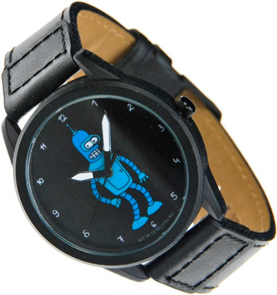 Часы с изображением Бендера