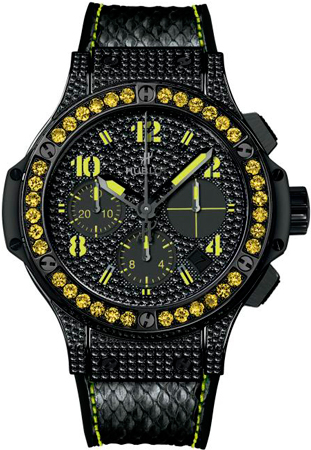 Часы Big Bang Black Fluo от Hublot