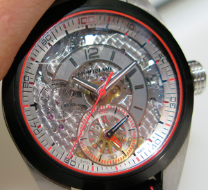 Скелетонизированные часы Montblanc TimeWalker Chronograph 100