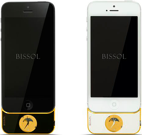 Часы Bissol Gold Caliber 788 для iPhone 5 Часы Bissol Gold Caliber 788 для iPhone 5