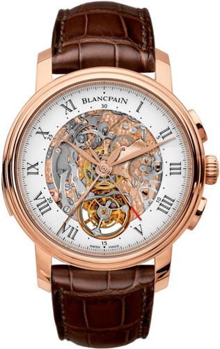 часы Le Brassus Carrousel Répétition Minutes Chronographe Flyback от Blancpain