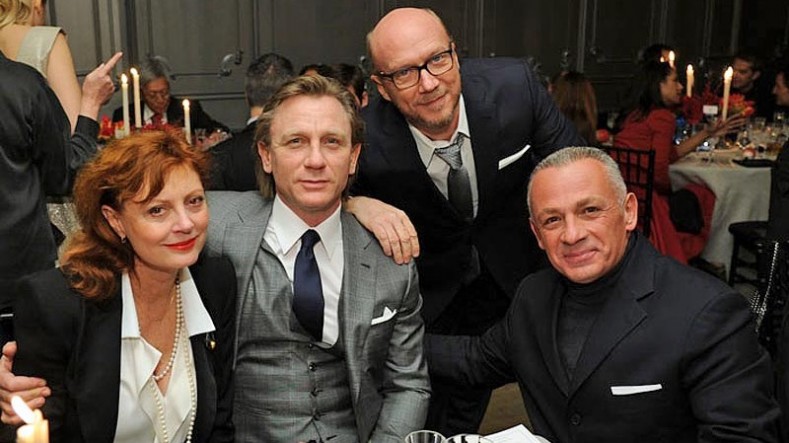 Susan Sarandon, Daniel Craig, Пол Хаггис (Paul Haggis) и Паскаль Раффи (Mr. Pascal Raffy)