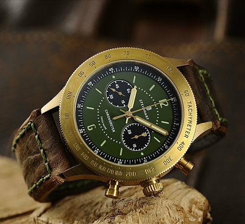 часы Marine Chronograph Chronometer Bronze