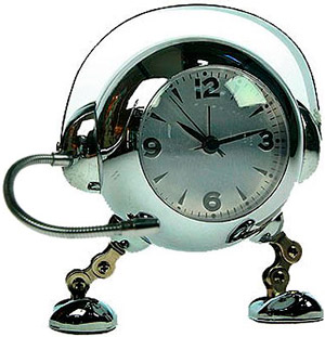 Часы-будильник робот