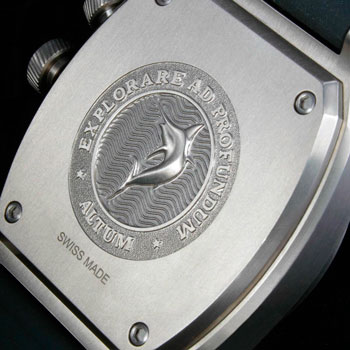 задняя сторона часов Makaira Pro 500 Diver
