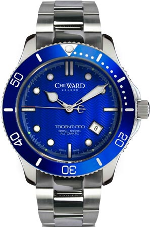 часы C60 Trident Pro Blue от Christopher Ward