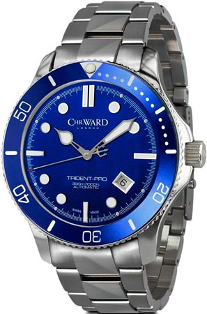 часы C60 Trident Pro Blue от Christopher Ward