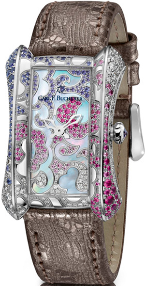 Восхитительные женские часы Carl F. Bucherer Alacria Royal Rose (Ref. 00.10702.02.90.18)