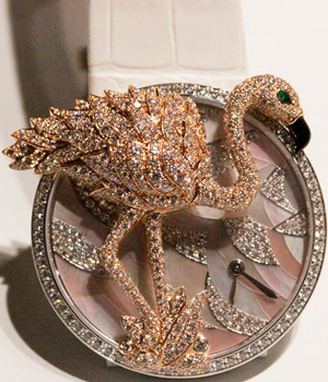 Часы Les Indomptables de Cartier pink flamingo