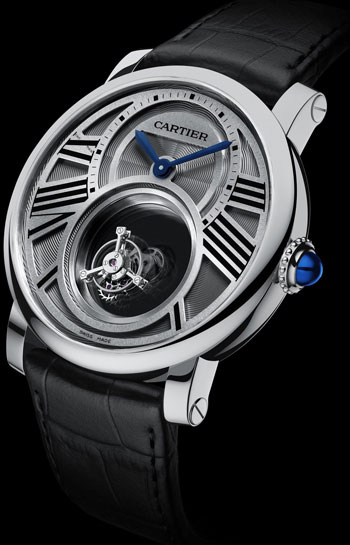 часы Rotonde de Cartier Mysterious Double Tourbillon