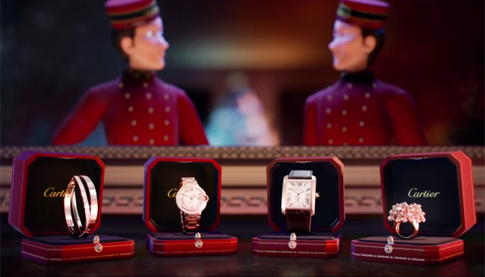 Зимняя сказка от Cartier