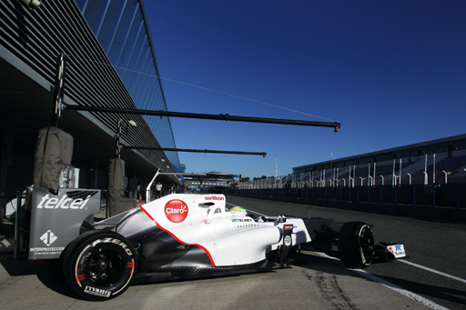 Болид Sauber C31 F1