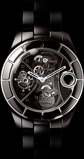 часы Chanel J12 Retrograde Mysterieuse Turbillon